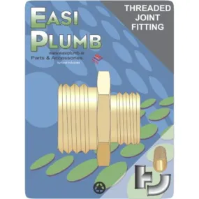 3/4" x 1/2" Brass Reducing Nipple