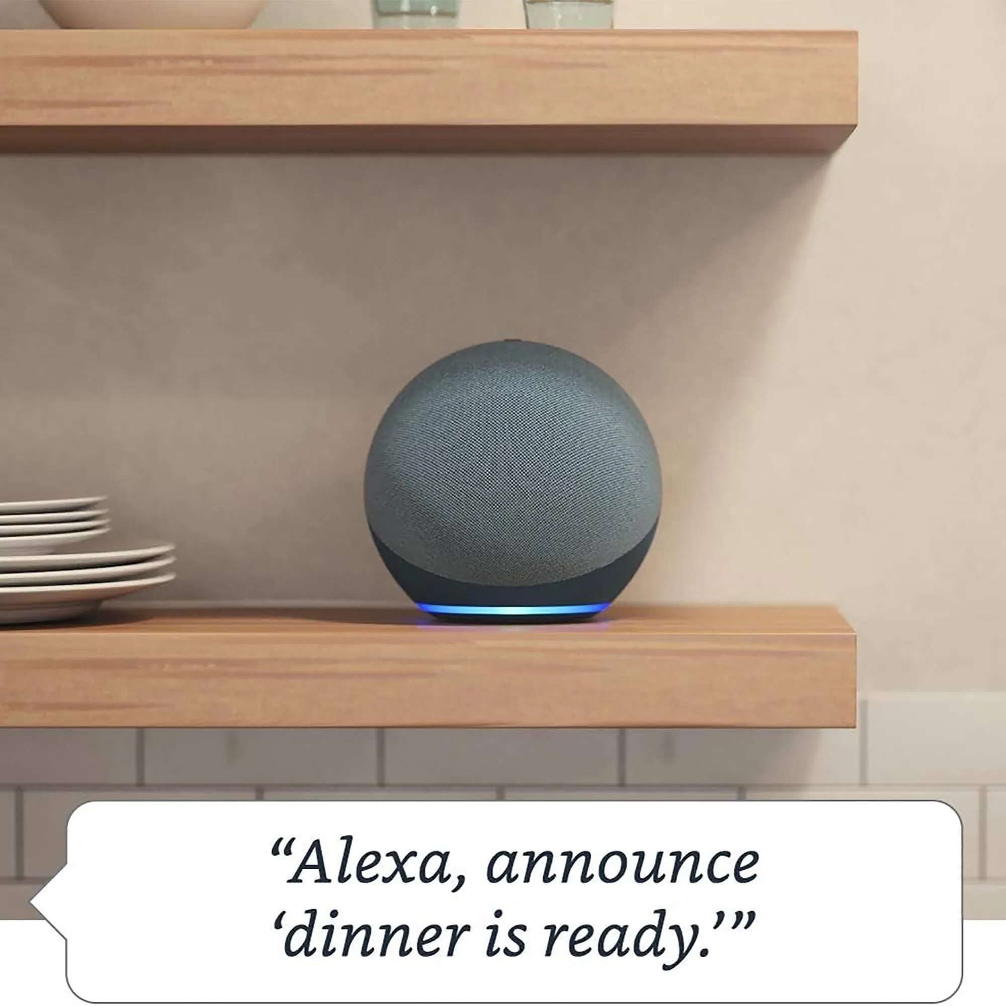 Amazon Echo 4th Gen Smart Speaker with Alexa in Twilight Blue