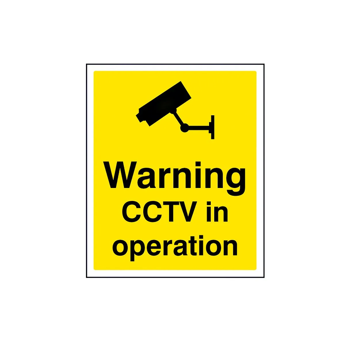 CCTV Vinyl Sign
