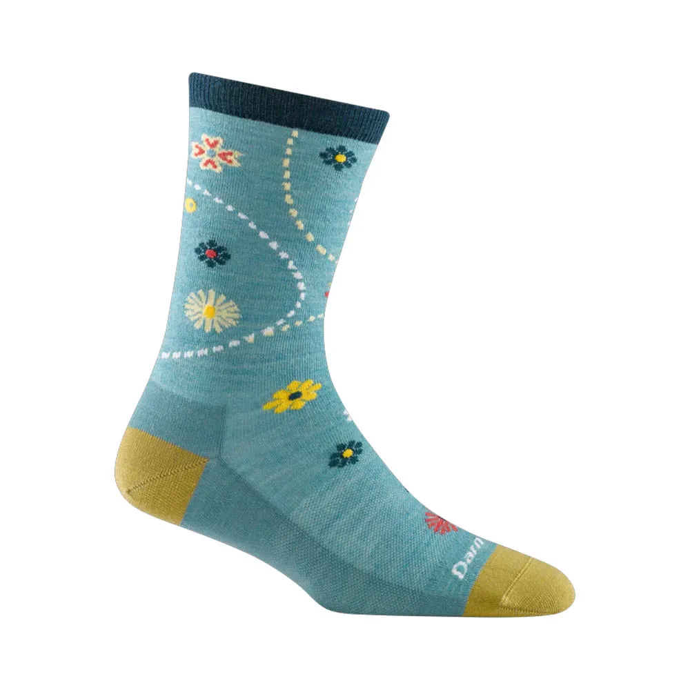DARN TOUGH GARDEN CREW SOCKS AQUA - WOMENS