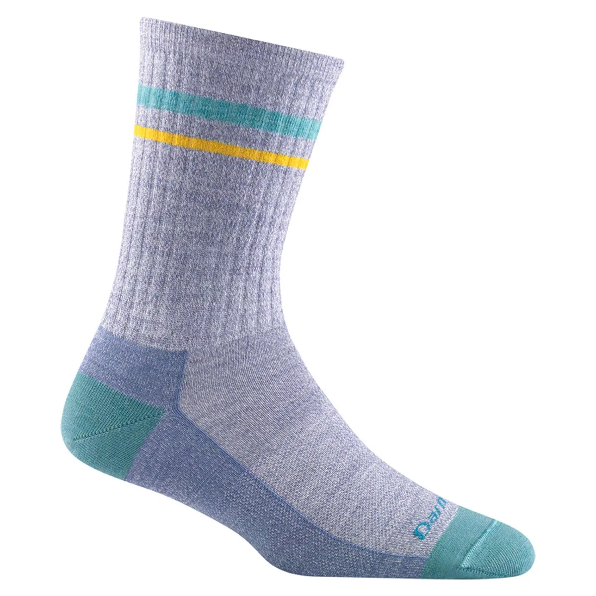 DARN TOUGH LETTERMAN CREW SOCKS DENIM - WOMENS