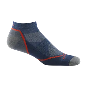 Darn Tough Men's Light Hiker No Show Lightweight Hiking Sock 1990 - Denim
