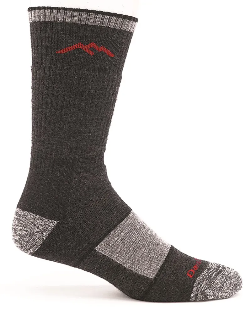 Darn Tough Mens Hiker Boot Sock Full Cushion Black