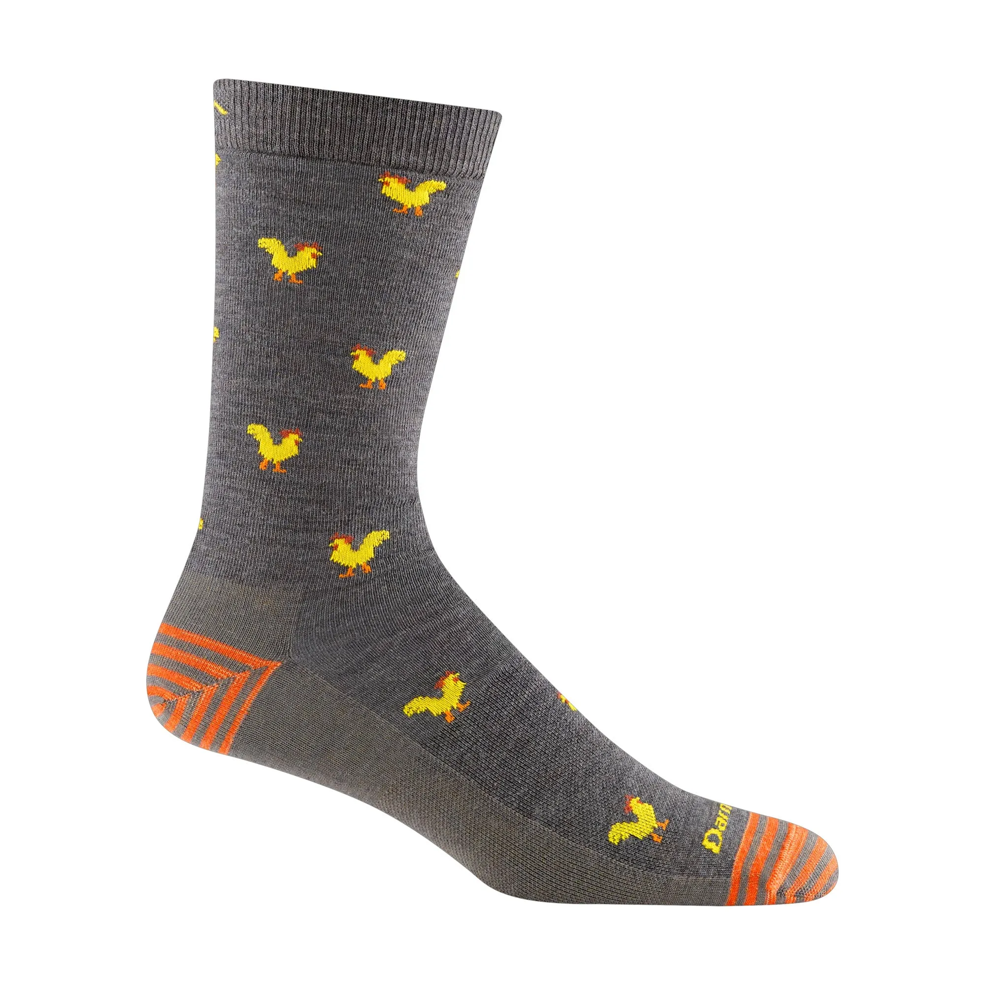 DARN TOUGH STRUT CREW SOCKS TAUPE - MENS