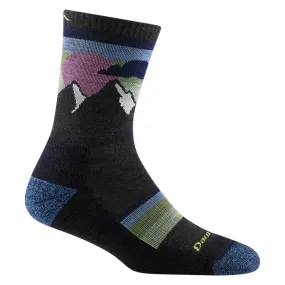 DARN TOUGH SUNSET RIDGE CREW SOCKS CHARCOAL- WOMENS