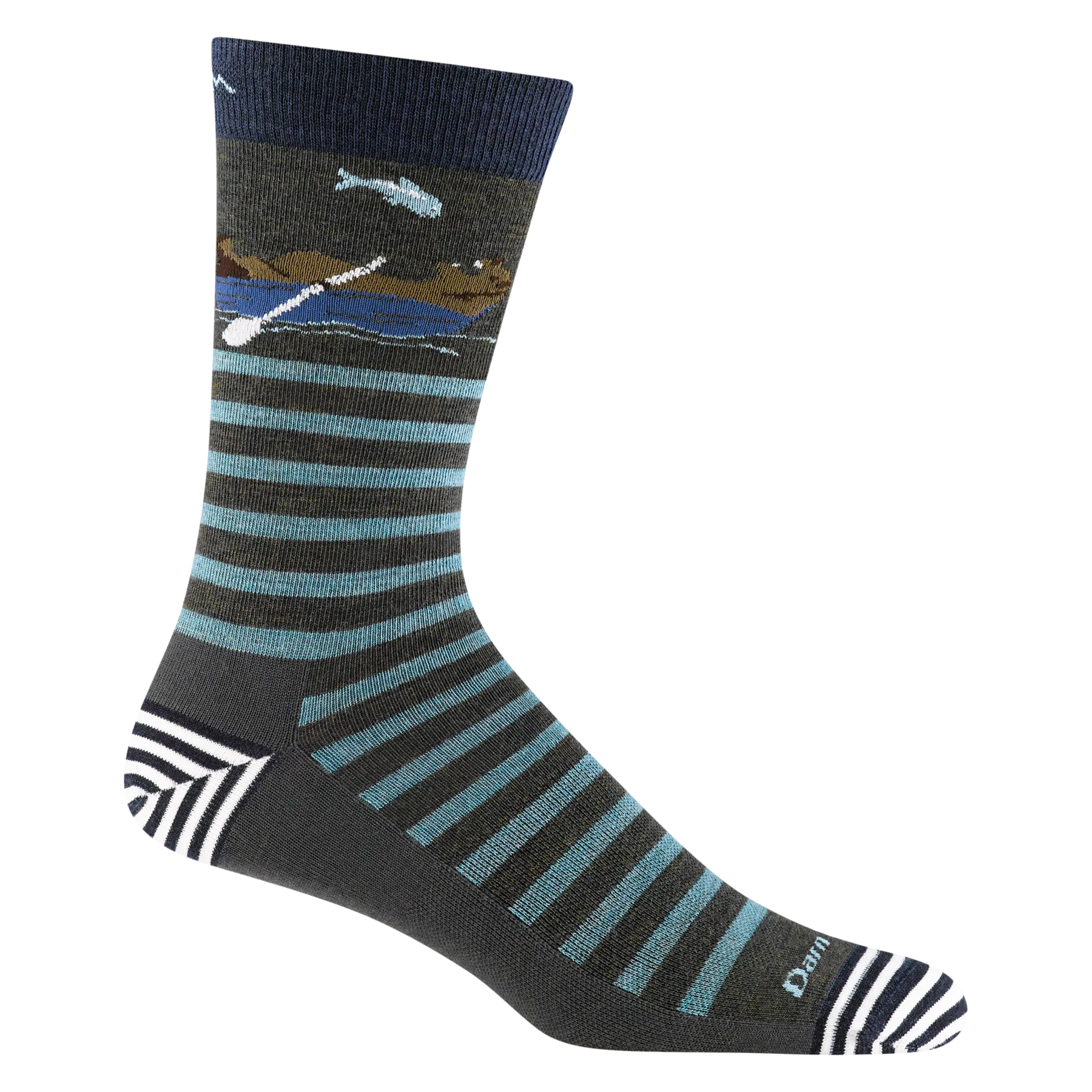 Darn Tough Vermont Men's 6066 Animal Haus Crew Lightweight