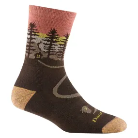 Darn Tough Vermont Northwoods Micro Midweight Hiking Crew Socks – Earth