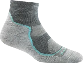 Darn Tough Women's Light Hiker 1/4 Lightweight Hiking Sock Slate | Buy Darn Tough Women's Light Hiker 1/4 Lightweight 