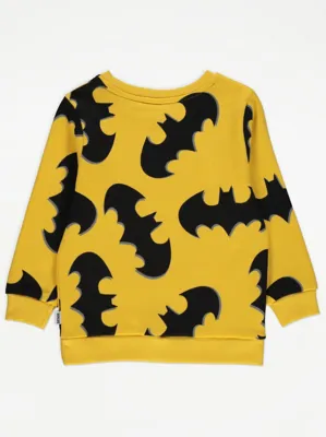 DC Comics Batman Yellow Sweatshirt | Kids | George at ASDA