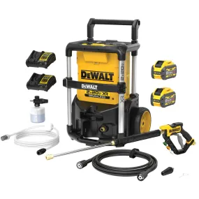 DeWalt DCPW1600Y2 FLEXVOLT 2X20V MAX XR Brushless 1600PSI Pressure Washer 12.0Ah Kit