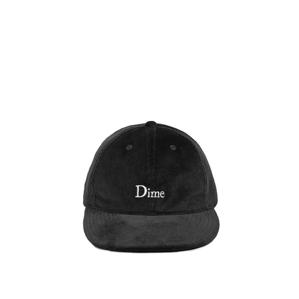 Dime Classic Logo Corduroy Cap (Black)
