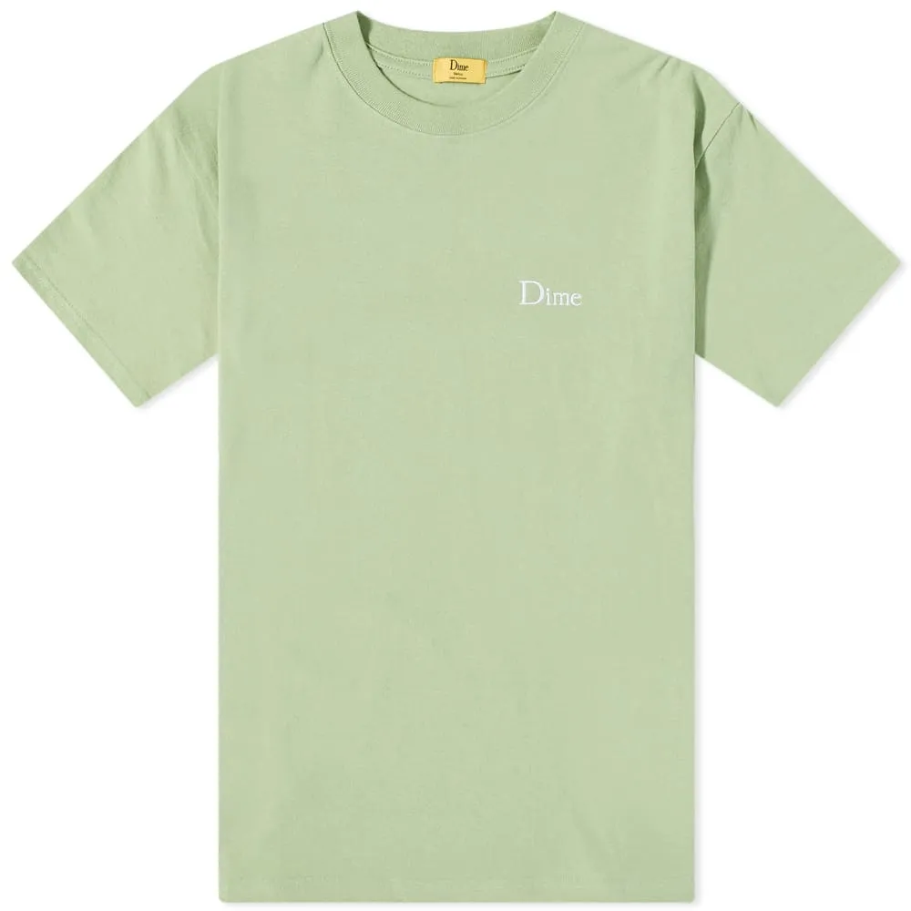 Dime Classic Small Logo T-ShirtTea