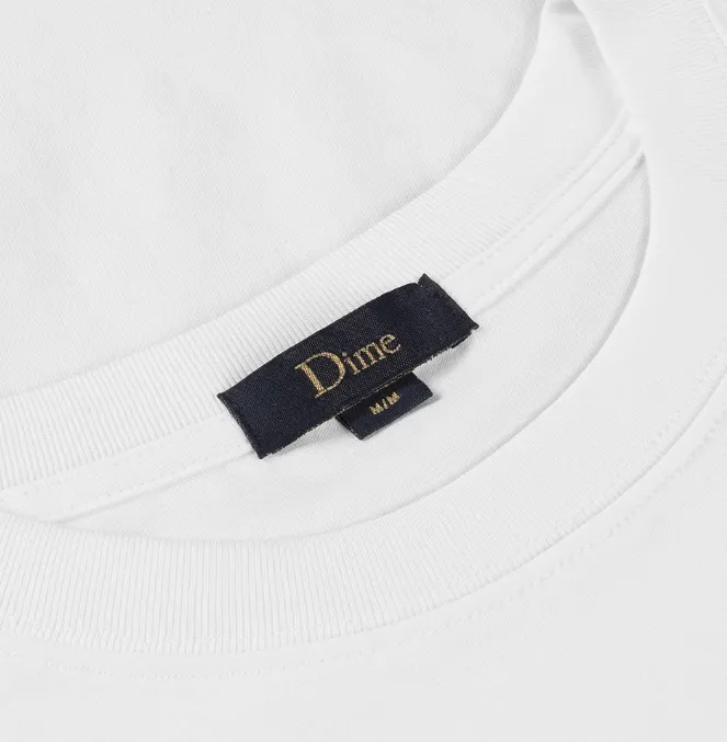 Dime  |Crew Neck Plain Cotton Short Sleeves Logo Skater Style