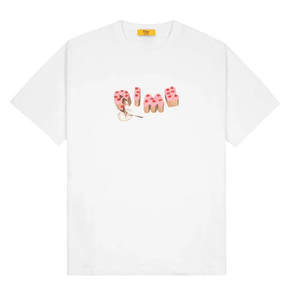 Dime  |Crew Neck Pullovers Unisex Cotton Short Sleeves Logo