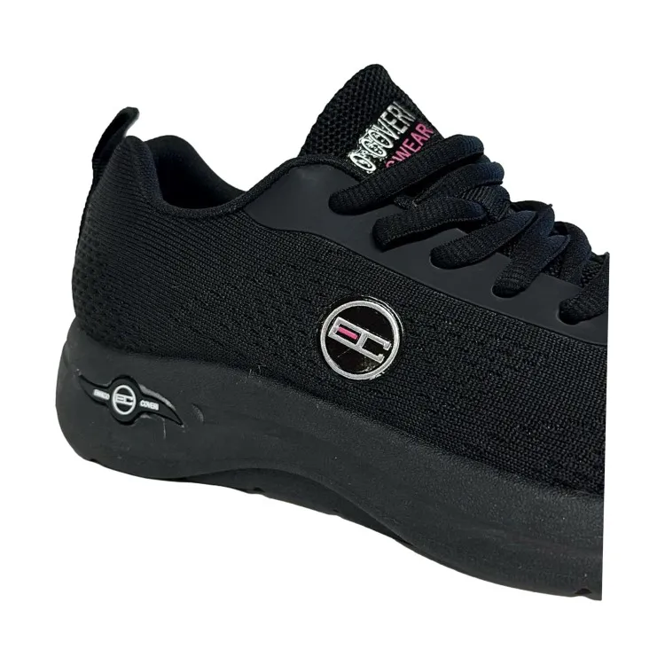 Enrico Coveri CSW416318 Scarpe Donna Sneakers Stringate Nero
