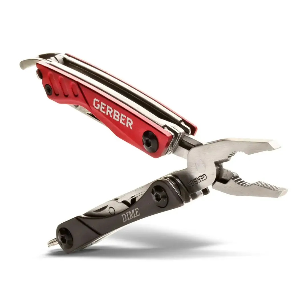 Gerber Dime Black Mini Tool - Keychain Multi-Tool