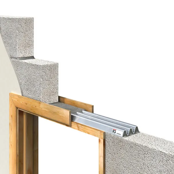 IG Lintels Standard Solid Wall Structural Steel Lintel INT100 1200mm