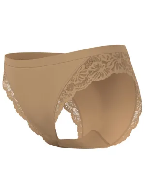 Light Nude Supersoft High Leg Knickers 3 Pack | Lingerie | George at ASDA