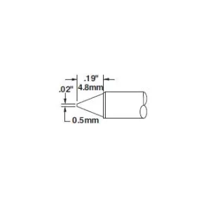 Metcal Cartridge Conical 0.5mm (0.02'') STTC-816