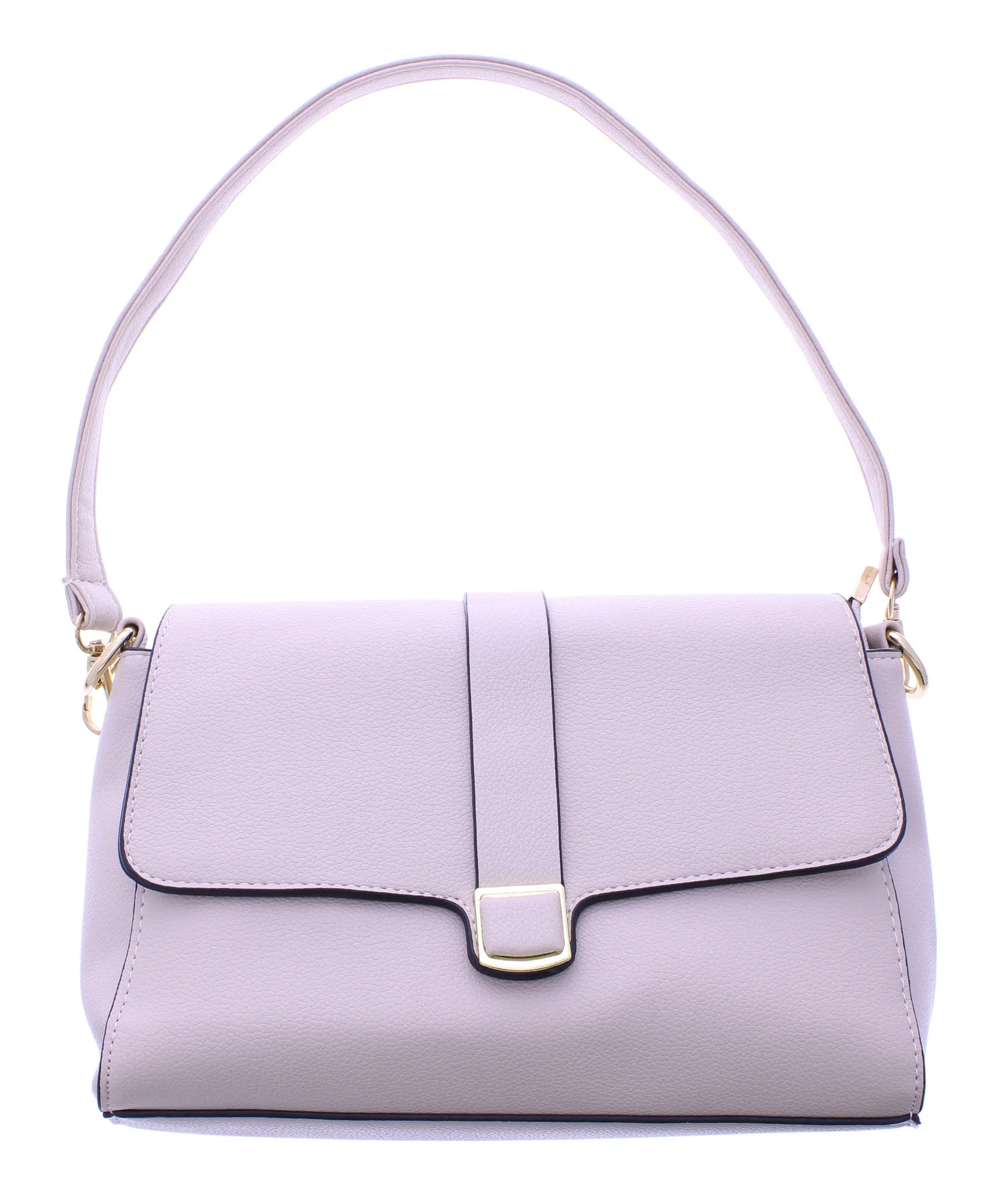 Pebbled Faux Leather Purse