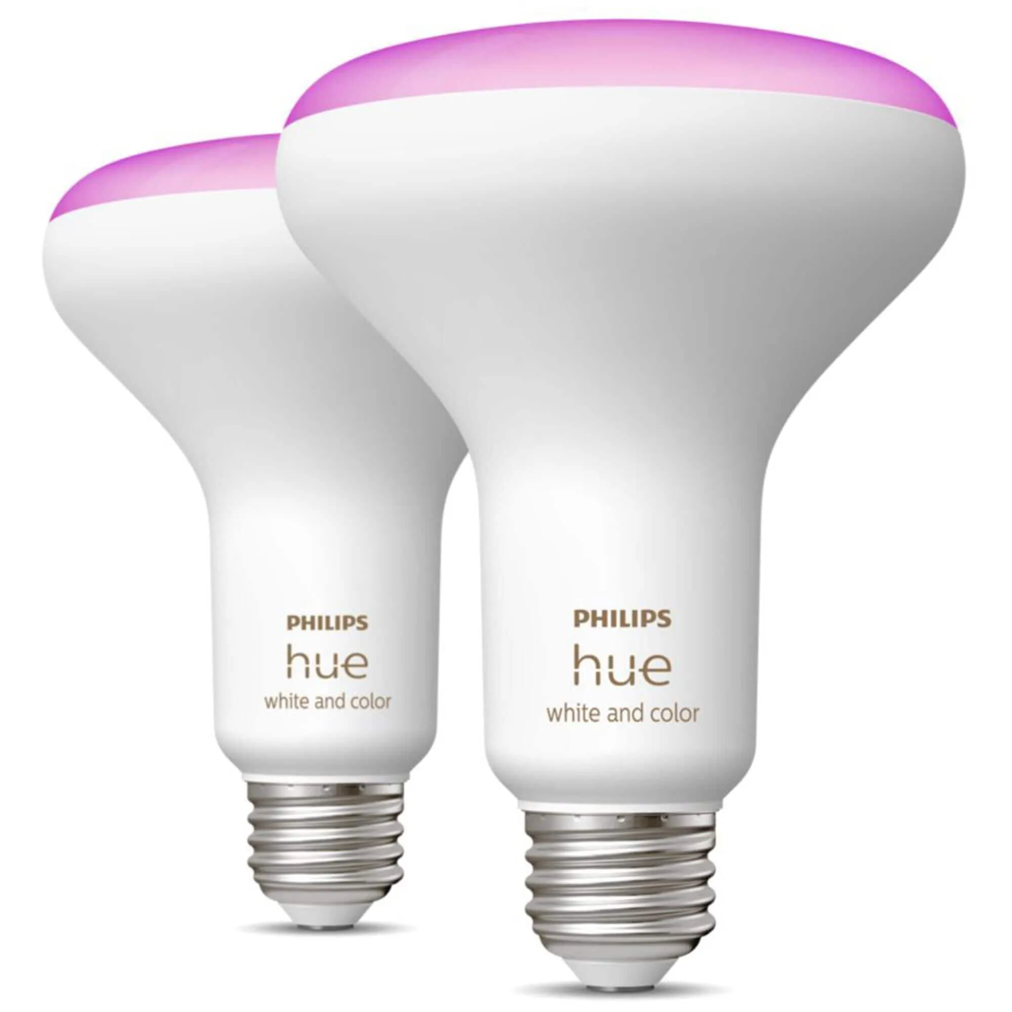 Philips Bluetooth 85W LED Smart Bulb in White - 2 Pack