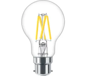 Philips Classic E27 LED GLS Bulb 3.4 W(40W), 2200K, Warm Glow, A60 shape
