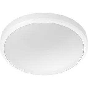 Philips Doris CL257 LED Round IP44 Ceiling Light White 17W 1500lm Warm White