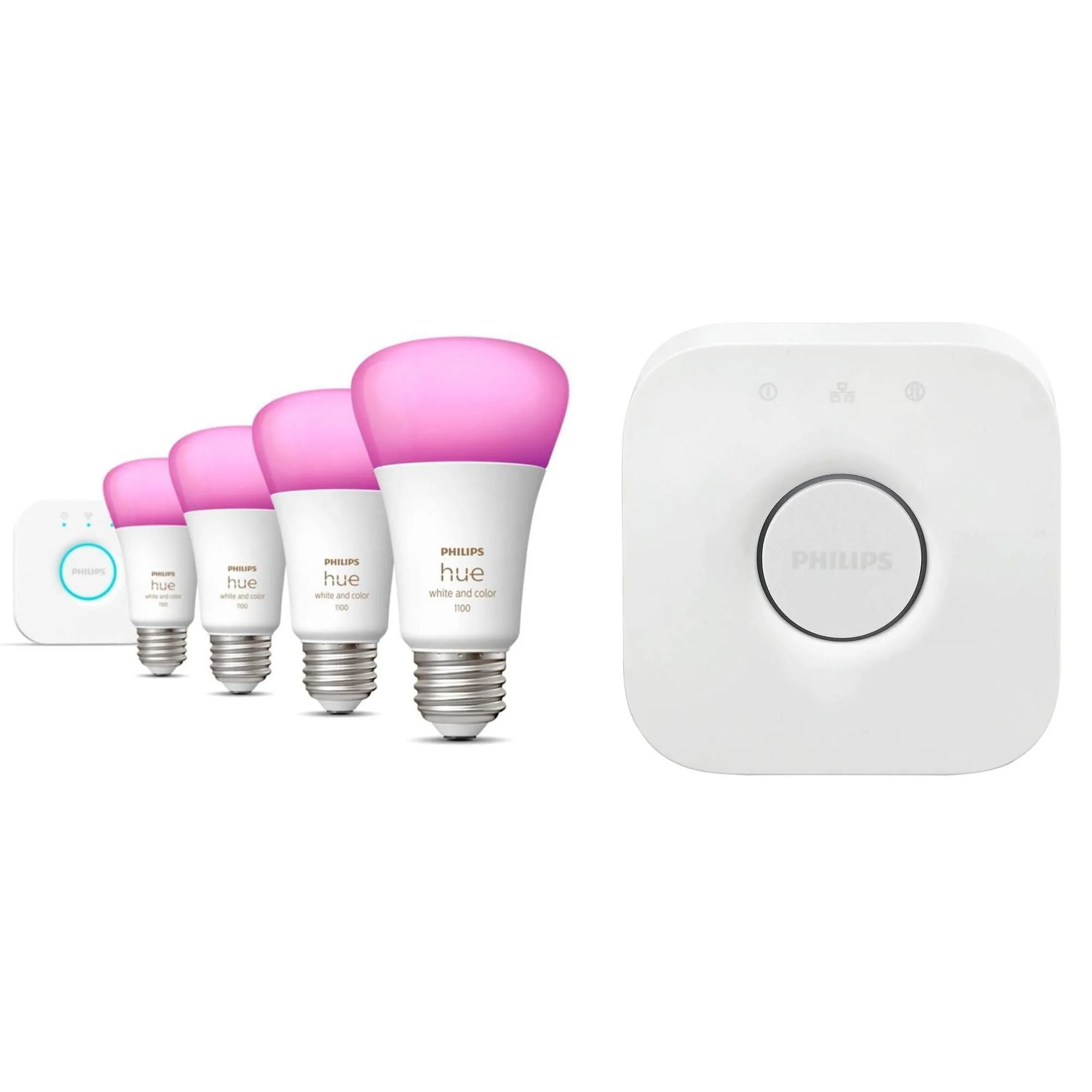 Philips Hue Bridge 2.0 & E26 Starter Kit 4pk