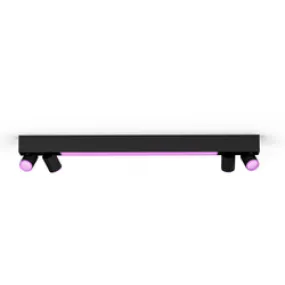 Philips Hue Centris LED Smart Ceiling Spot Light 4200lm 40W Four Light Black