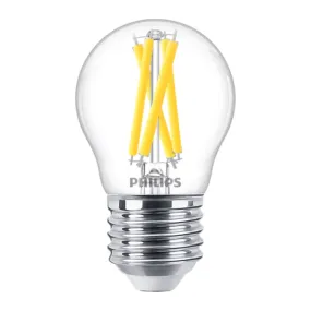 PHILIPS LED CLASSIC 40W E27 2700K P45 CL/AU DIMMABLE WARM WHITE
