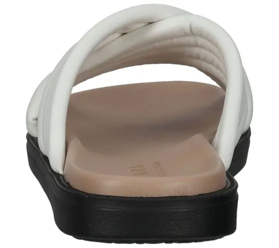 SCAPA women's mules, softly padded summer shoes Made in Italy 21/9916 100 1099452 White