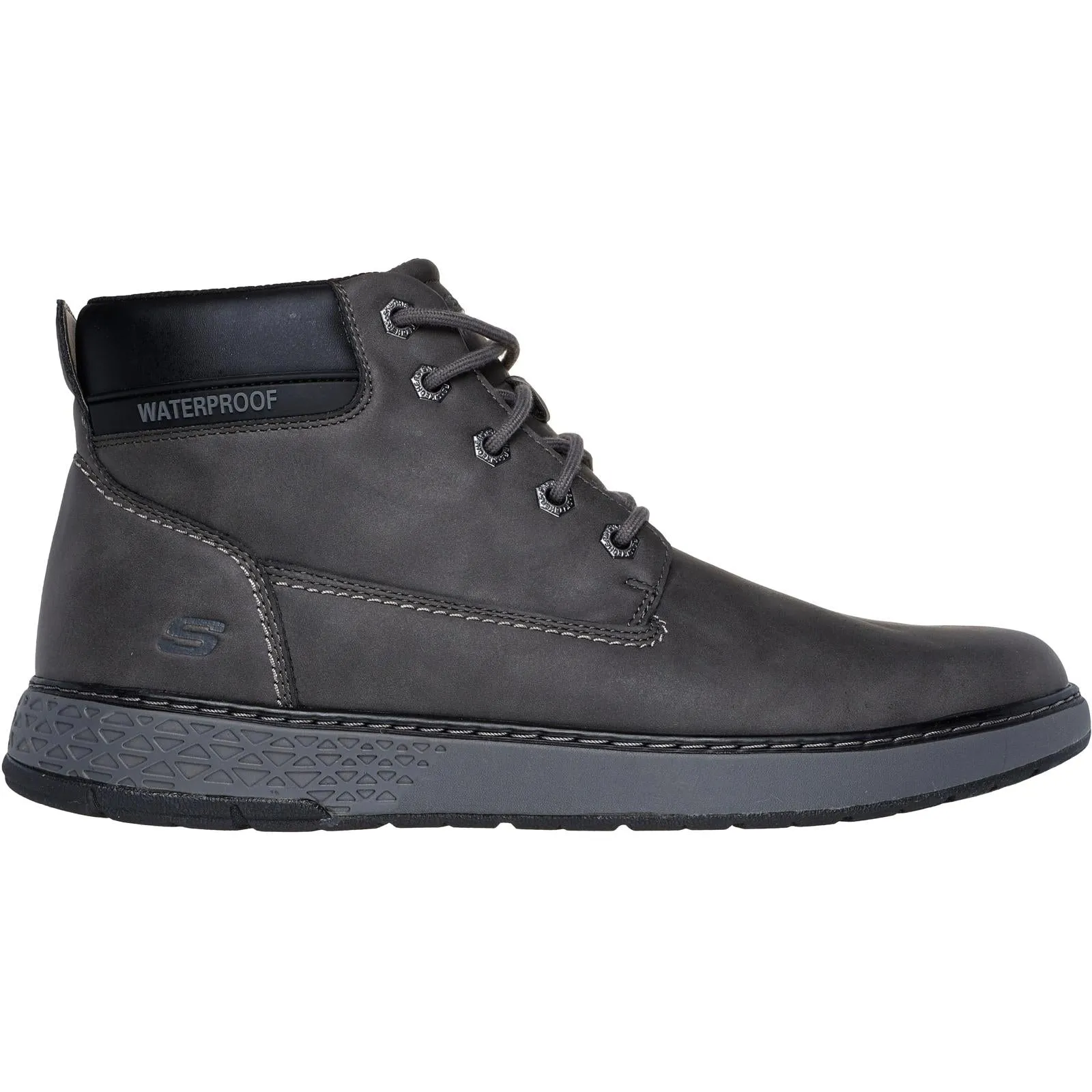 Skechers Mens Garlan Deno Waterproof Boots