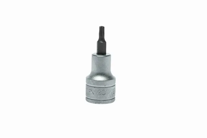 Teng Tools 1/2 in Drive Bit Socket, Tamperproof Torx Bit, T20